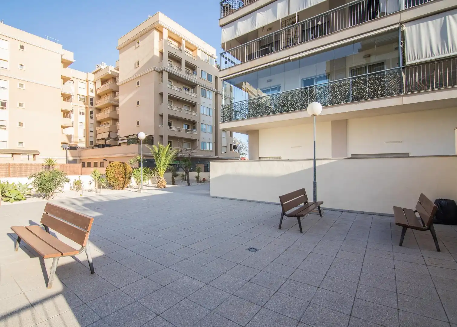 Terrasse von Dachboden zum Verkauf in Elche / Elx mit Klimaanlage, Heizung und Terrasse