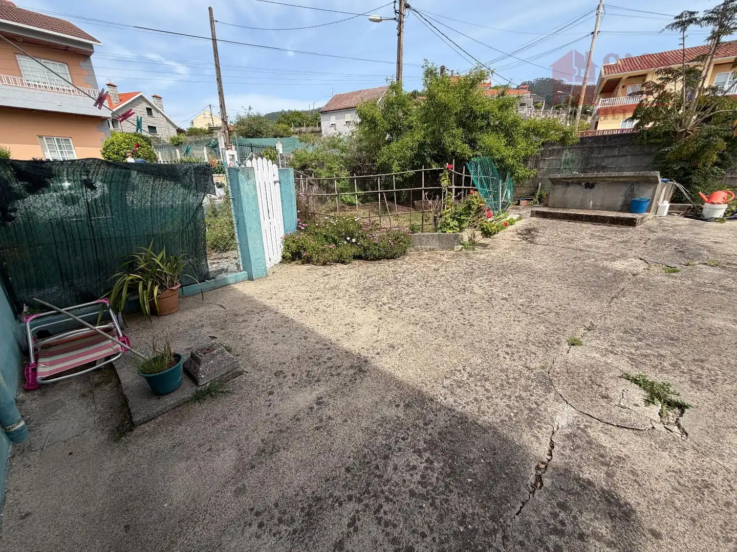 Jardín de Casa o chalet en venta en Bueu con Calefacción, Trastero y Amueblado