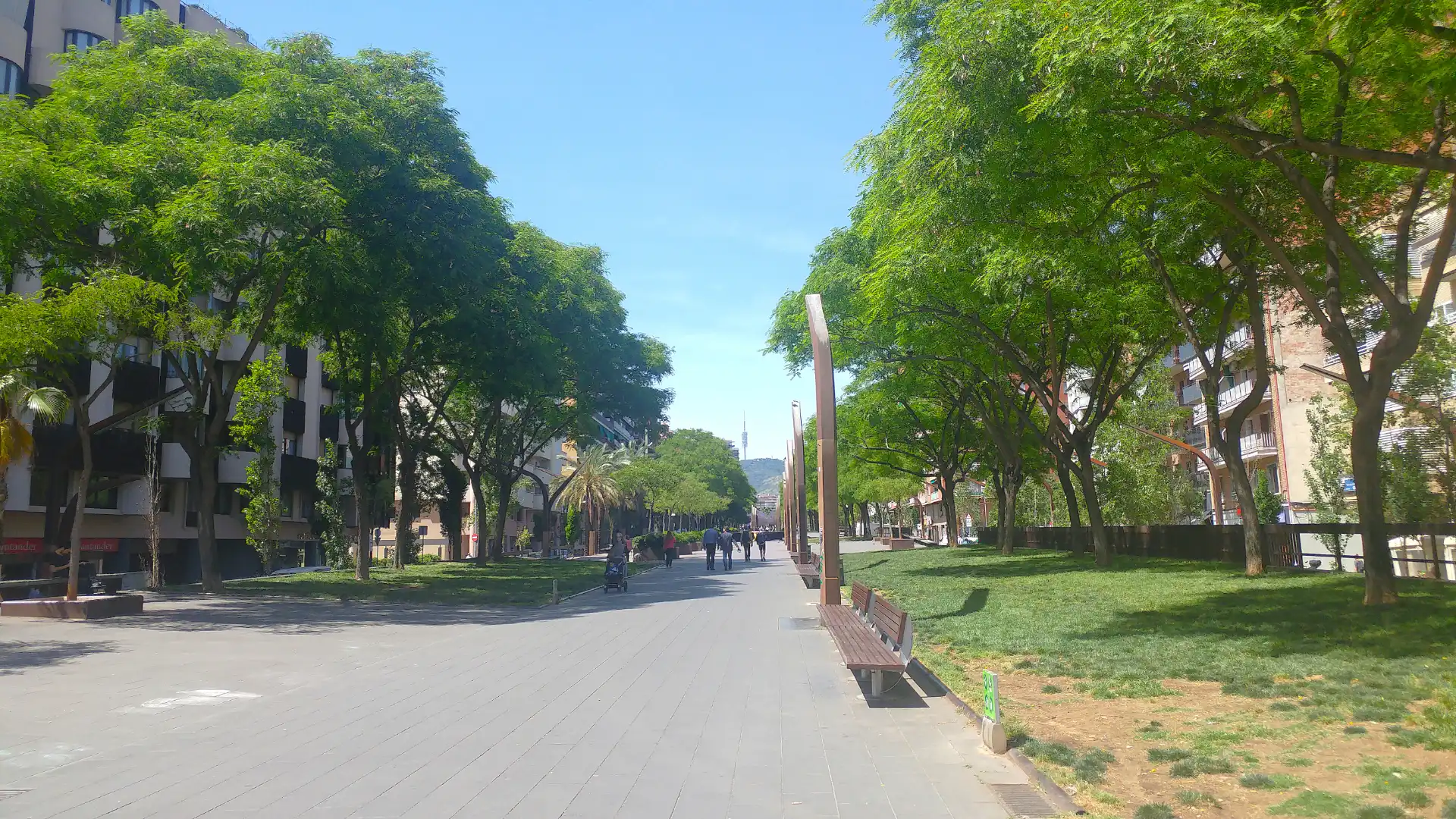 Piso con terraza en venta en Rambla de Badal, imagen 53