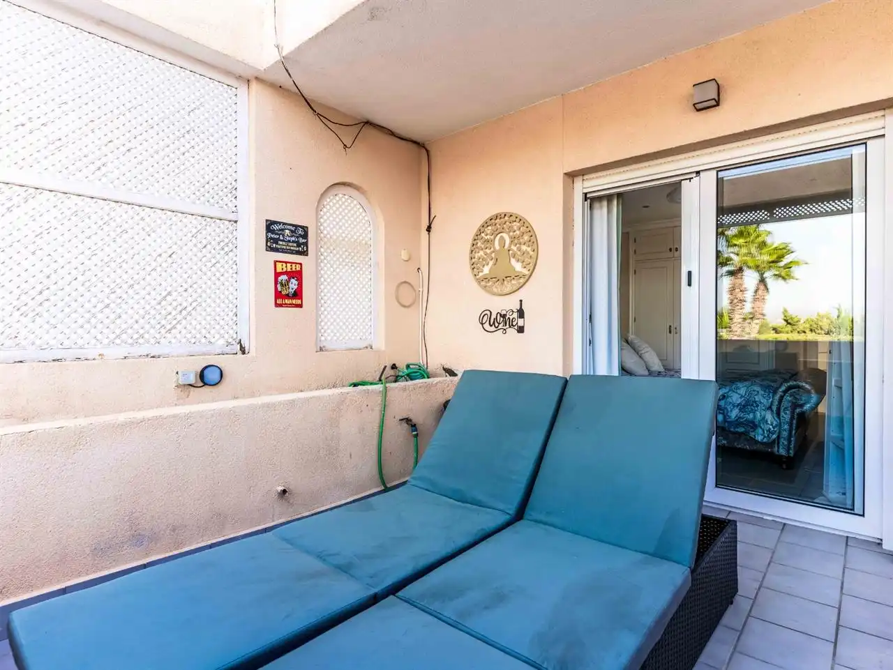 Balcony of Houses for sale in Garrucha  with Heating, Private garden and Storage room