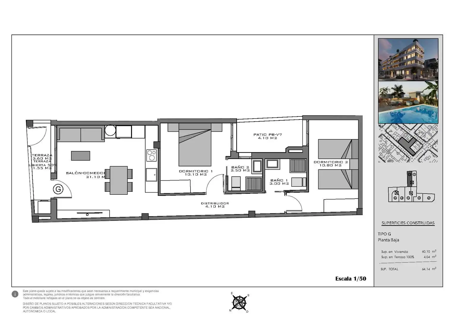 Flat for sale in Santa Pola  with Air Conditioner, Terrace and Storage room