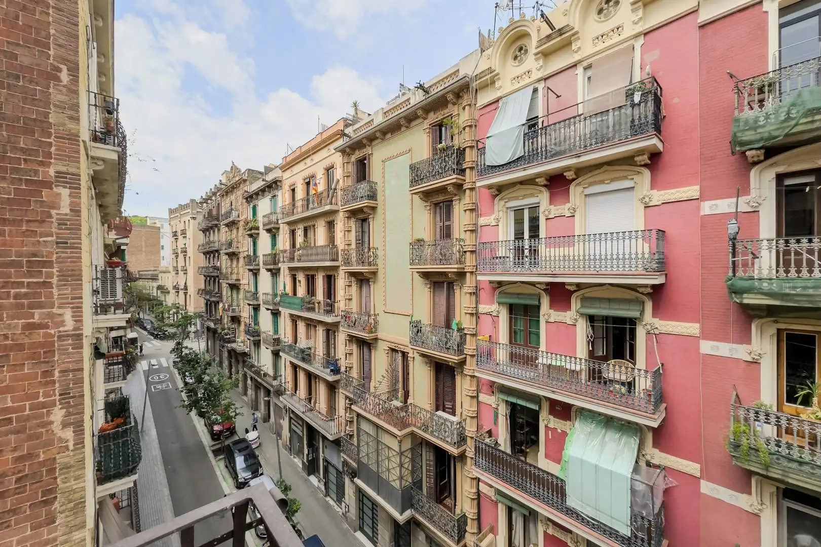 Exterior view of Flat for rent in Barcelona  with Air Conditioner, Furnished and Washing machine