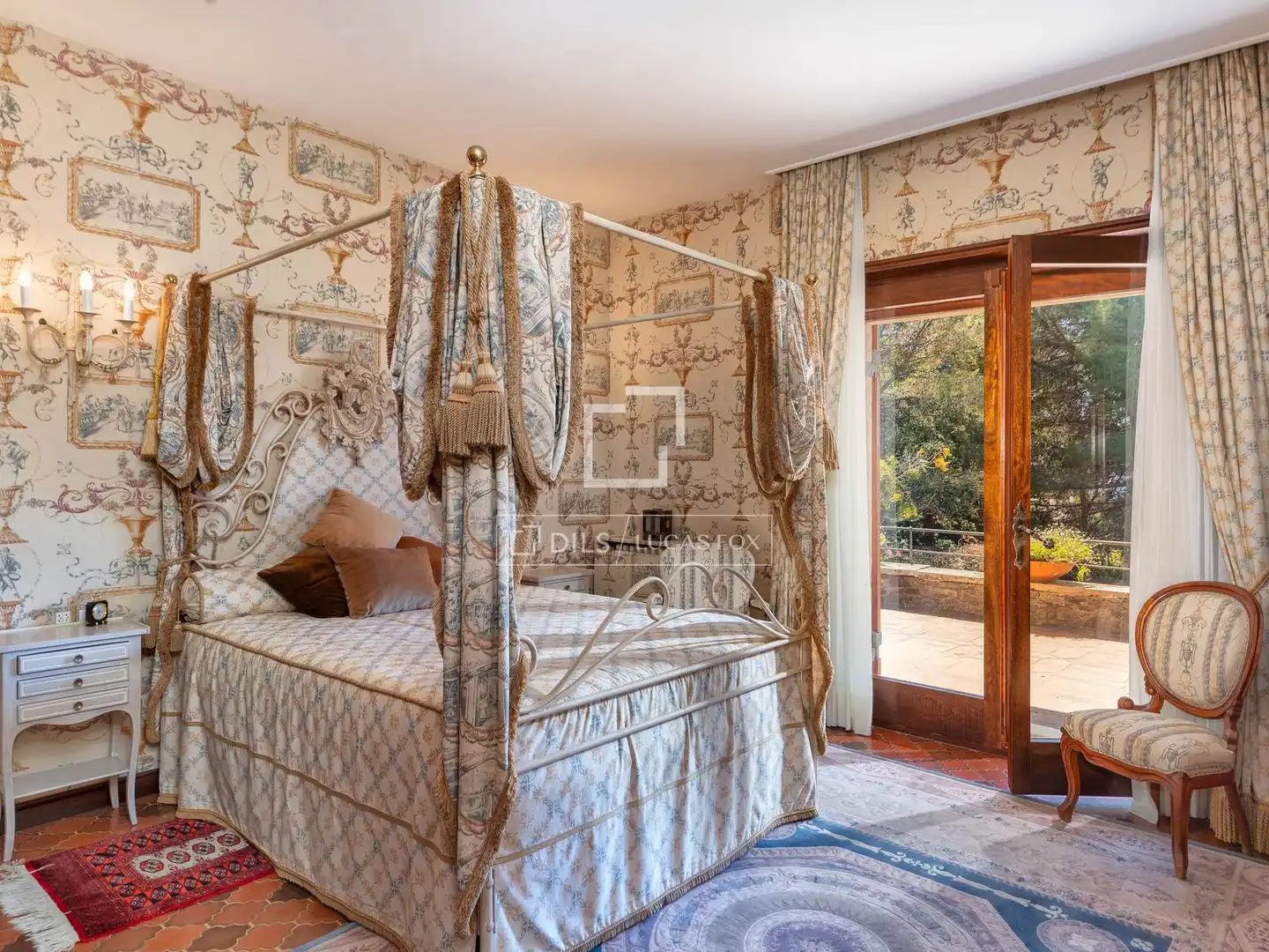 Schlafzimmer von Haus oder Chalet zum Verkauf in Roses mit Privatgarten, Parkett und Terrasse