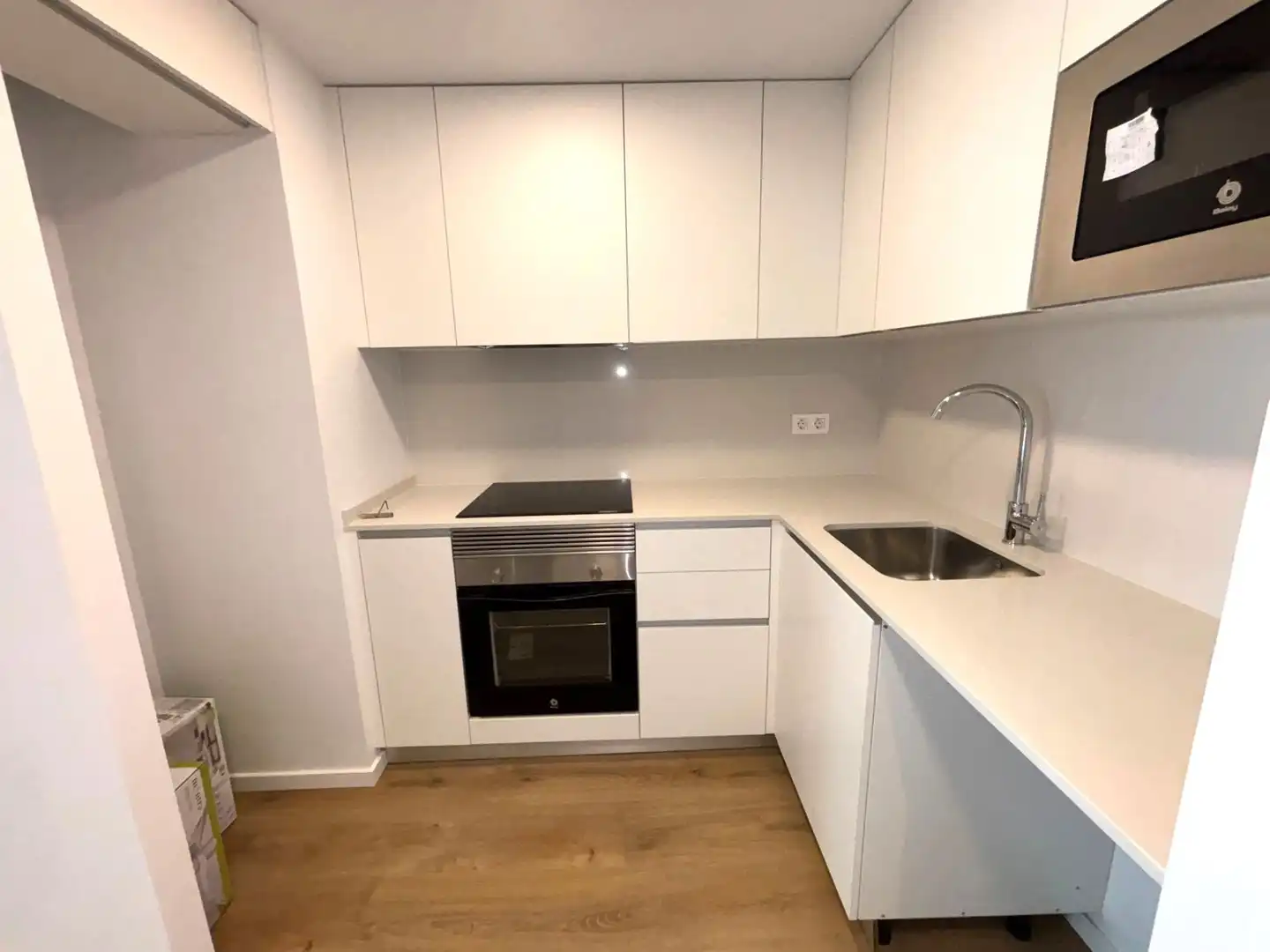 Cocina de Piso de alquiler en Murcia con Aire acondicionado, Calefacción y Terraza
