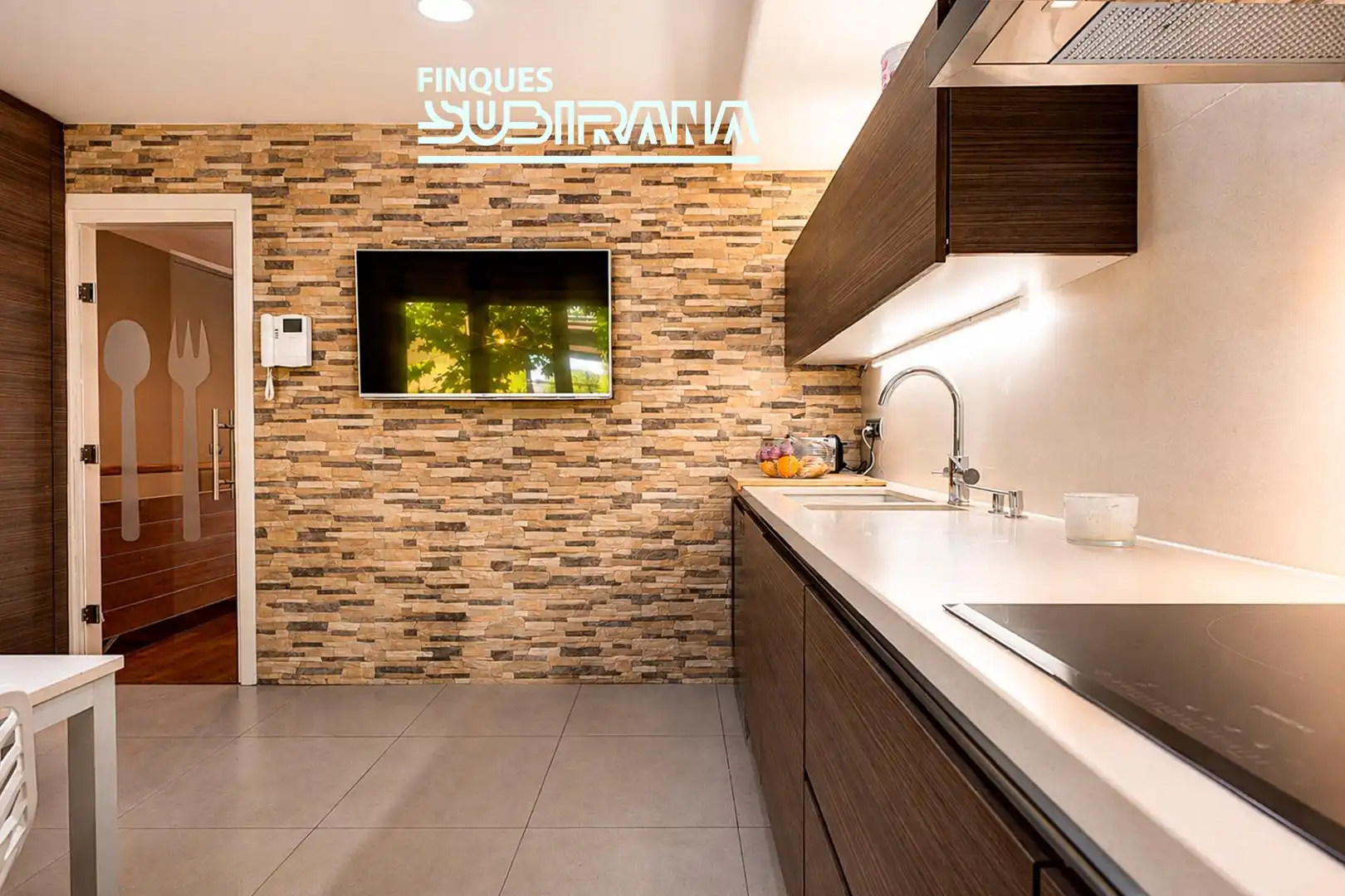 Cocina de Casa o chalet en venta en Vilanova del Camí con Aire acondicionado, Calefacción y Jardín privado