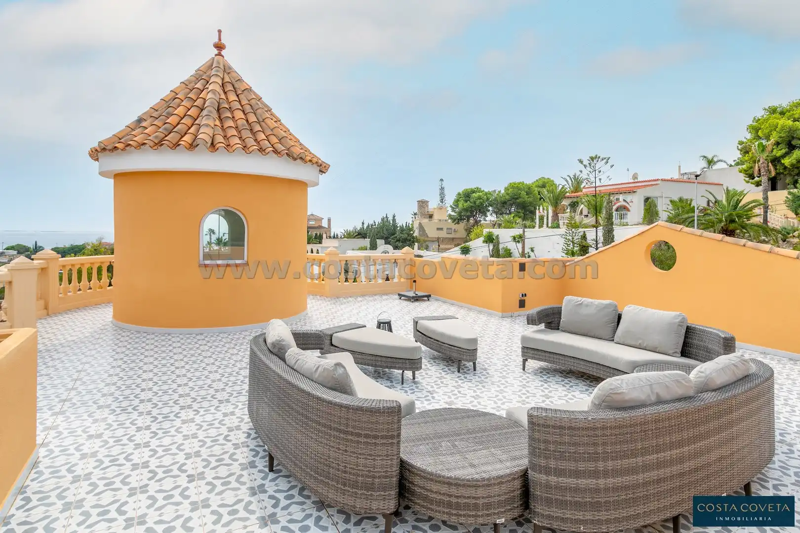 Terrace of Houses for sale in El Campello  with Air Conditioner, Private garden and Terrace