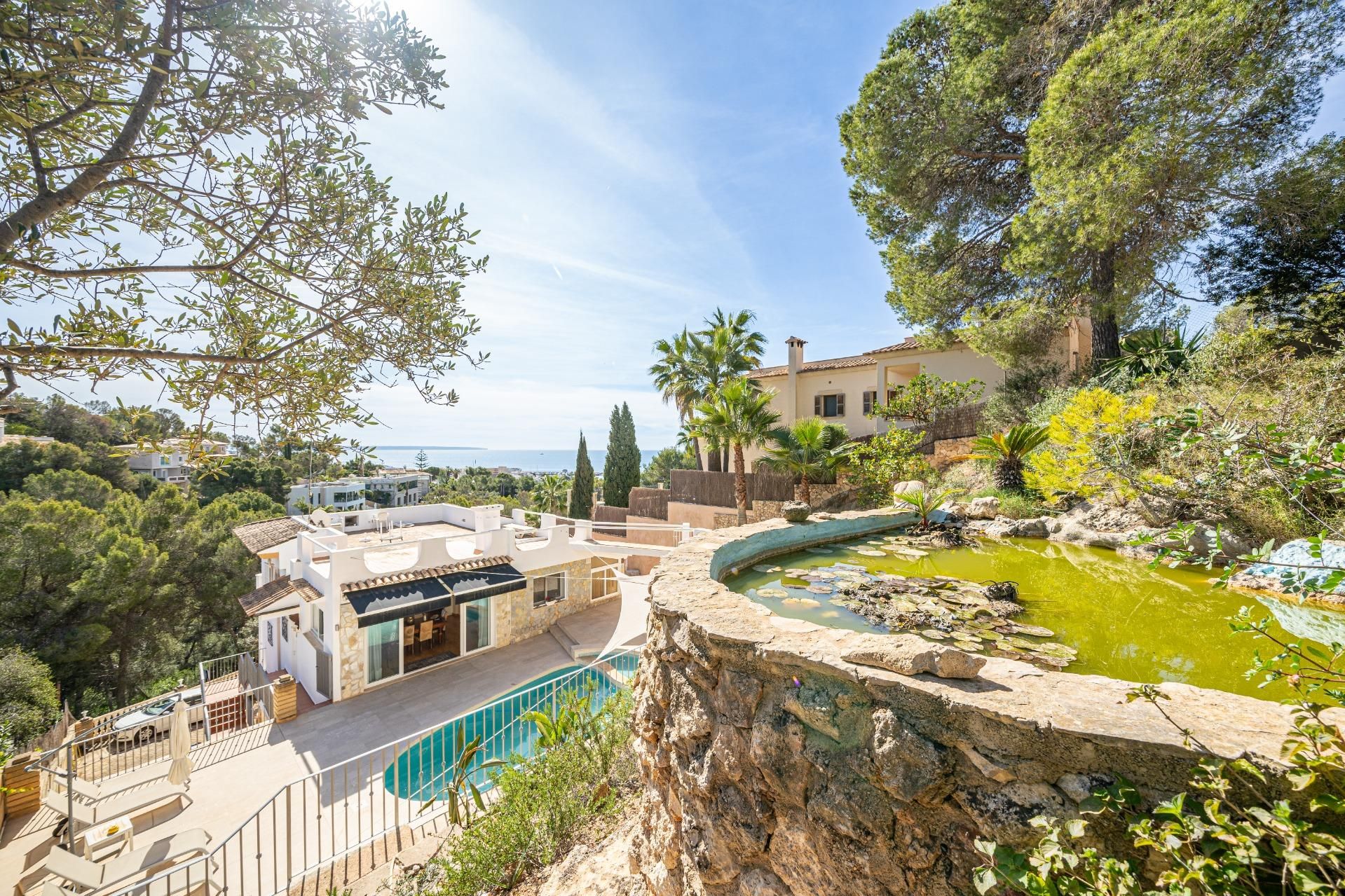 Vista exterior de Casa o xalet en venda en Calvià amb Aire condicionat, Calefacció i Jardí privat