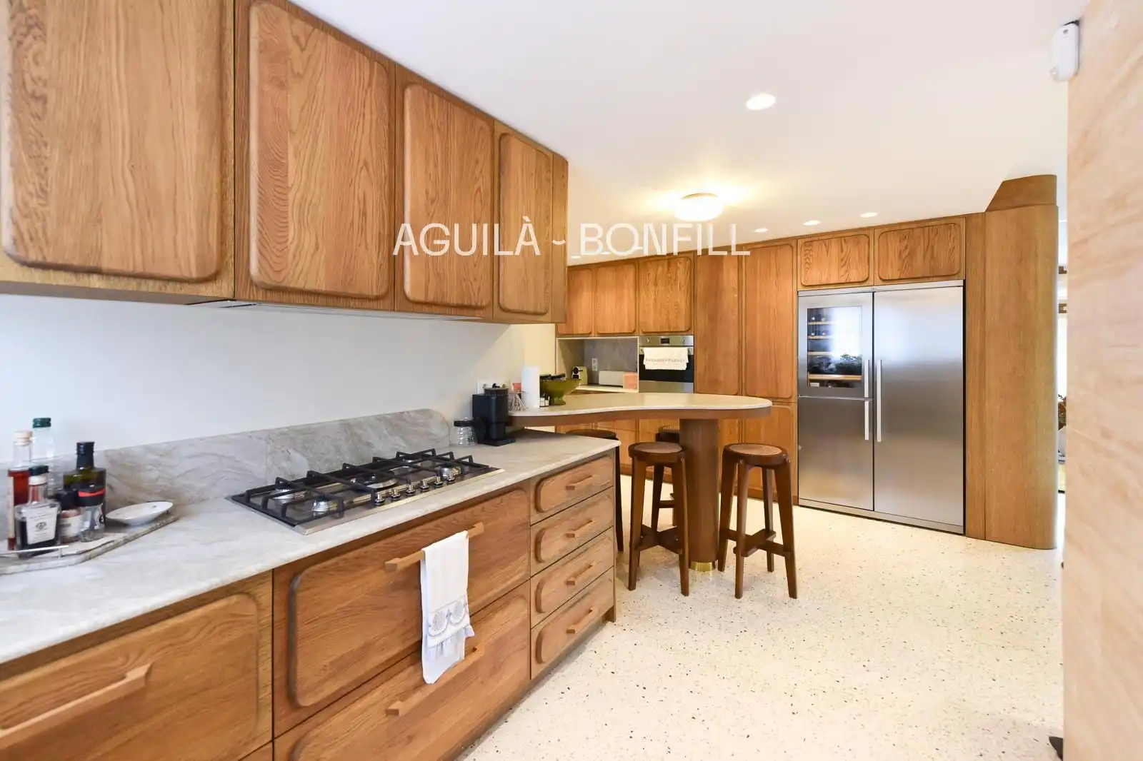 Kitchen of Flat for sale in Barcelona  with Air Conditioner, Heating and Parquet flooring