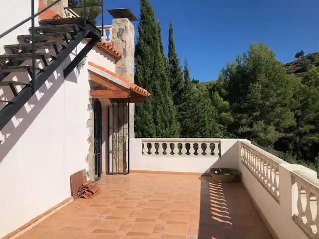Terrassa de Casa o xalet en venda en Tàrbena amb Aire condicionat, Calefacció i Jardí privat