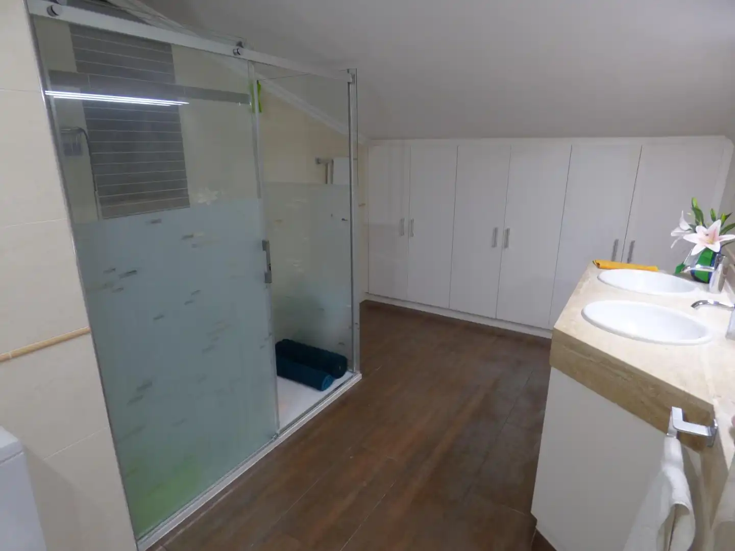 Baño de Dúplex en venta en Malgrat de Mar con Parquet, Terraza y Balcón