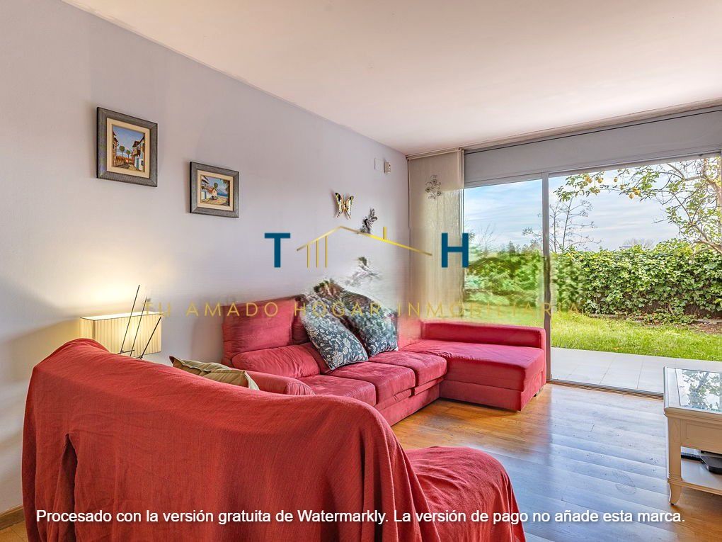 Garden of Flat for sale in Castelldefels  with Air Conditioner, Heating and Private garden