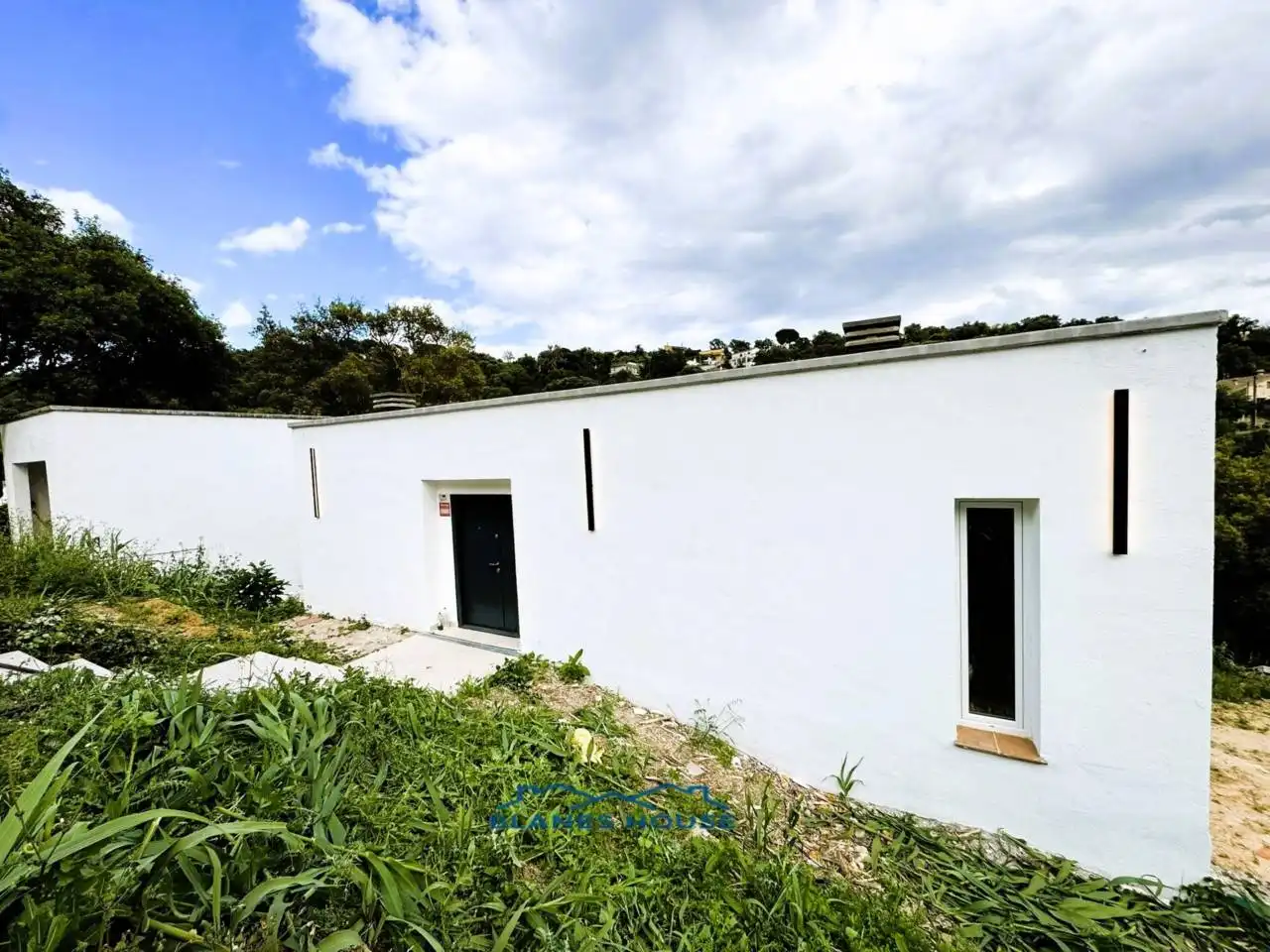 Vista exterior de Casa o xalet en venda en Maçanet de la Selva amb Jardí privat, Terrassa i Alarma