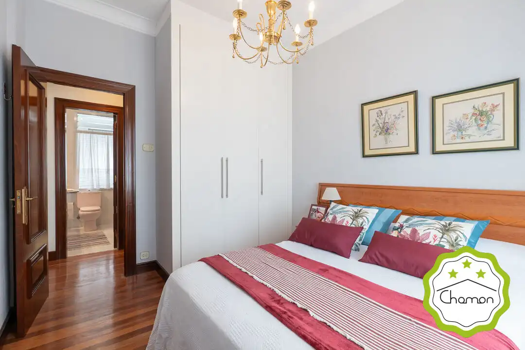 Bedroom of Flat for sale in Bilbao   with Heating and Balcony