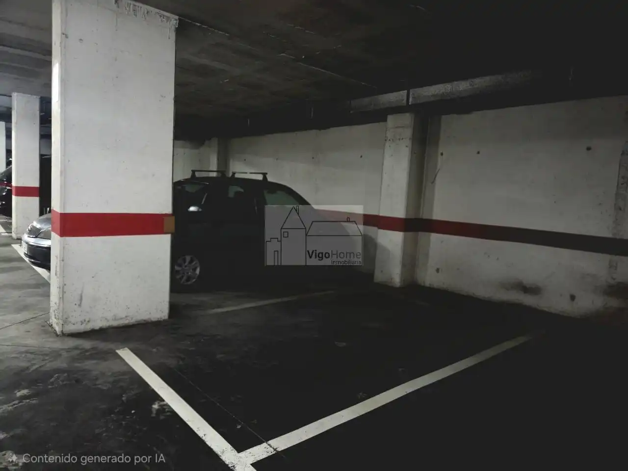 Parking of Flat for sale in Vigo   with Heating, Parquet flooring and Storage room