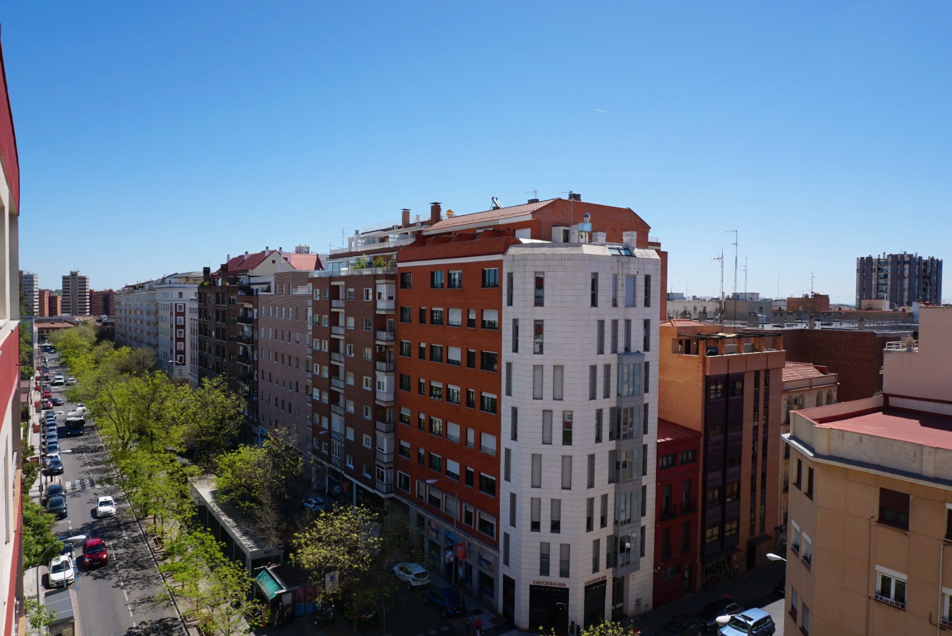 Vista exterior de Pis en venda en  Madrid Capital amb Aire condicionat, Calefacció i Parquet