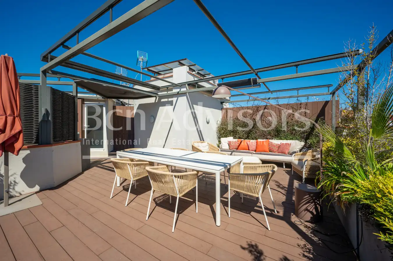Terraza de Ático en venta en Barcelona con Aire acondicionado, Calefacción y Parquet