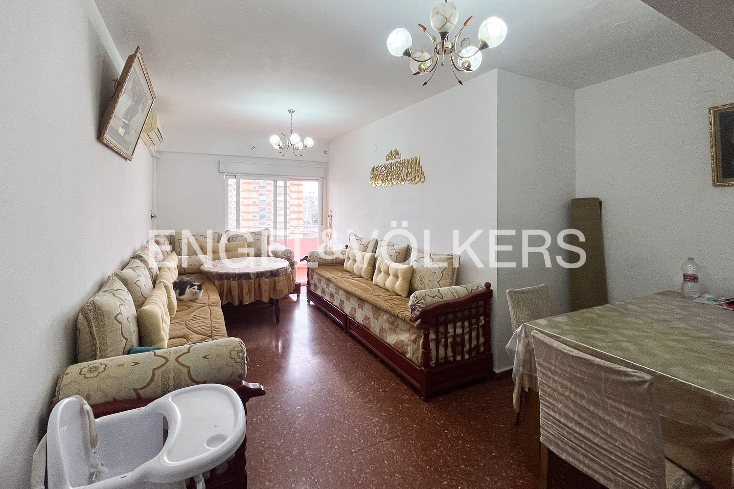 Sala d'estar de Apartament en venda en  Valencia Capital amb Calefacció i Balcó