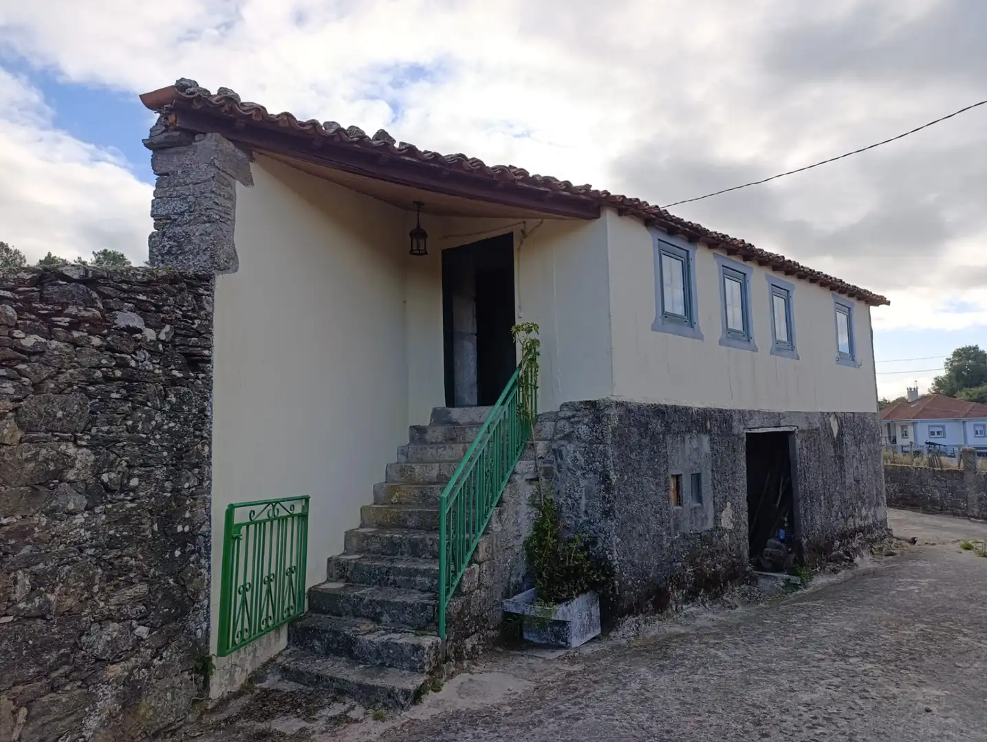 Vista exterior de Casa o xalet en venda en Taboada amb Jardí privat, Terrassa i Traster