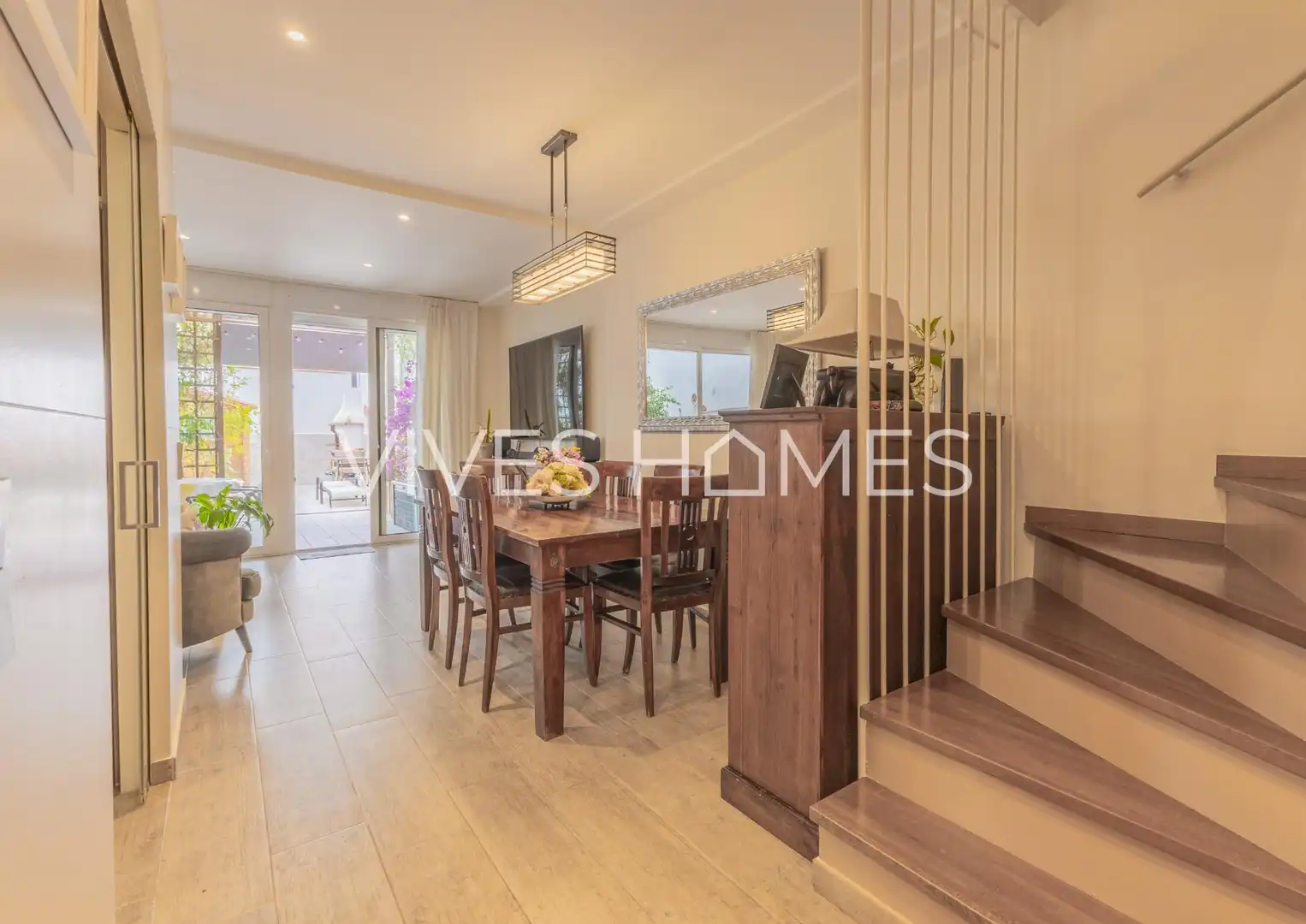 Dining room of Duplexes for sale in Mataró  with Air Conditioner, Heating and Terrace