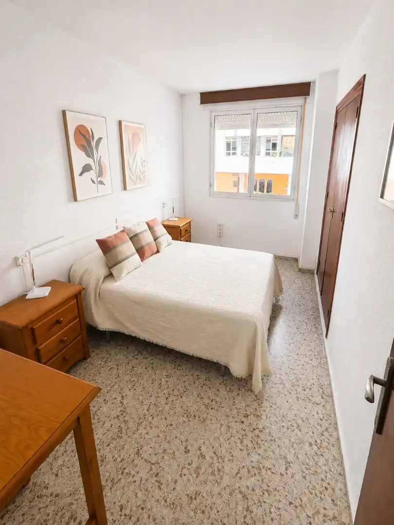 Bedroom of Flat for rent in Almuñécar  with Air Conditioner, Terrace and Furnished