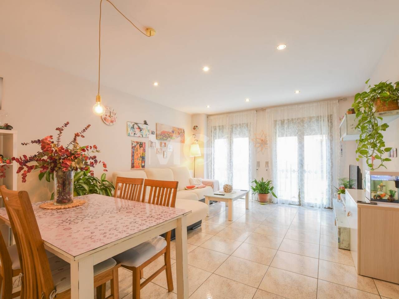 Living room of Flat for sale in Vic  with Heating, Storage room and Balcony