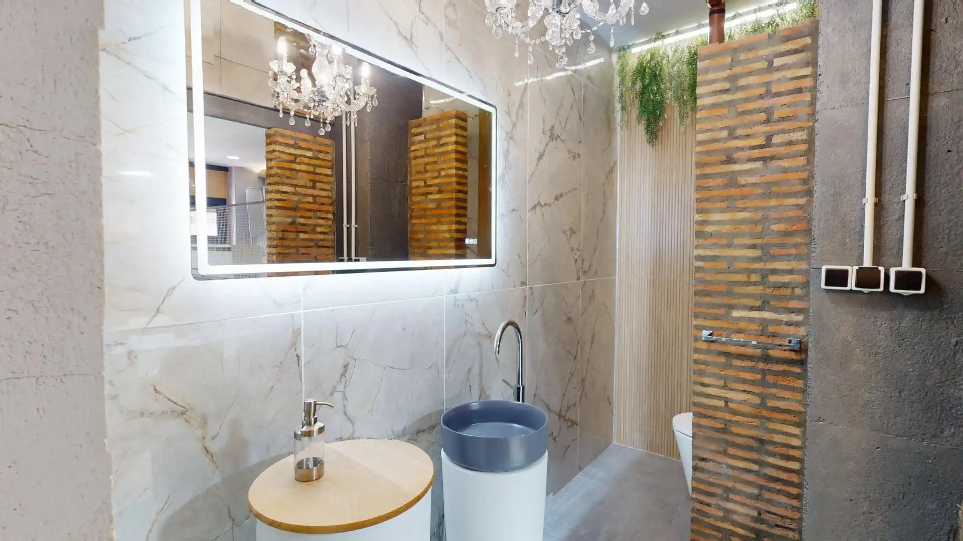Baño de Loft de alquiler en Marbella con Trastero y Amueblado