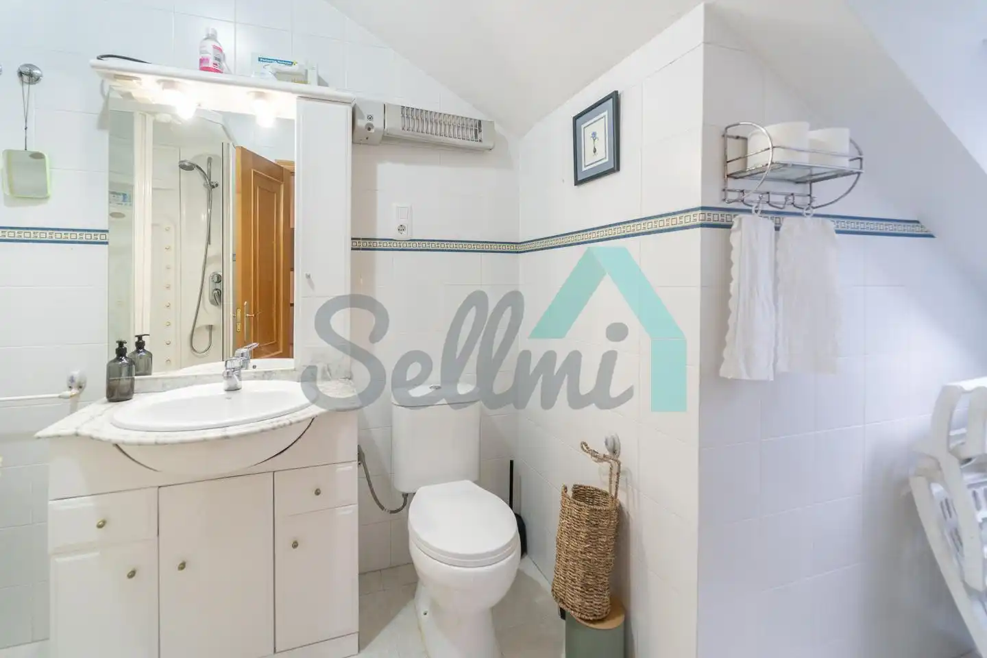 Baño de Dúplex de alquiler en Castropol con Calefacción y Amueblado