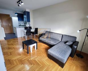 Sala d'estar de Apartament en venda en Oviedo  amb Calefacció, Parquet i Traster