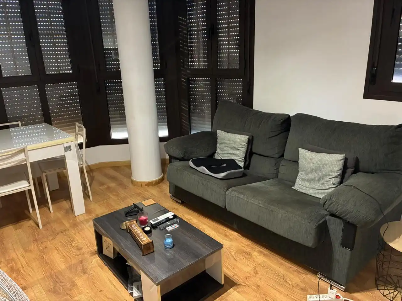 Living room of Flat for rent in Hipódromo