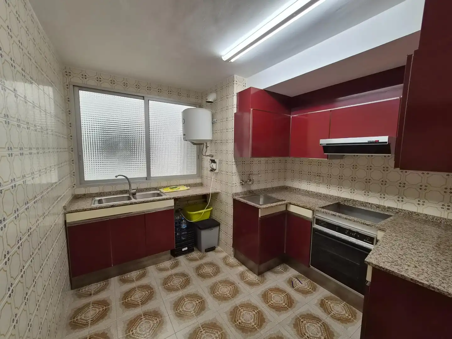 Küche von Wohnung zur Miete in Moncada mit Möbliert und Balkon