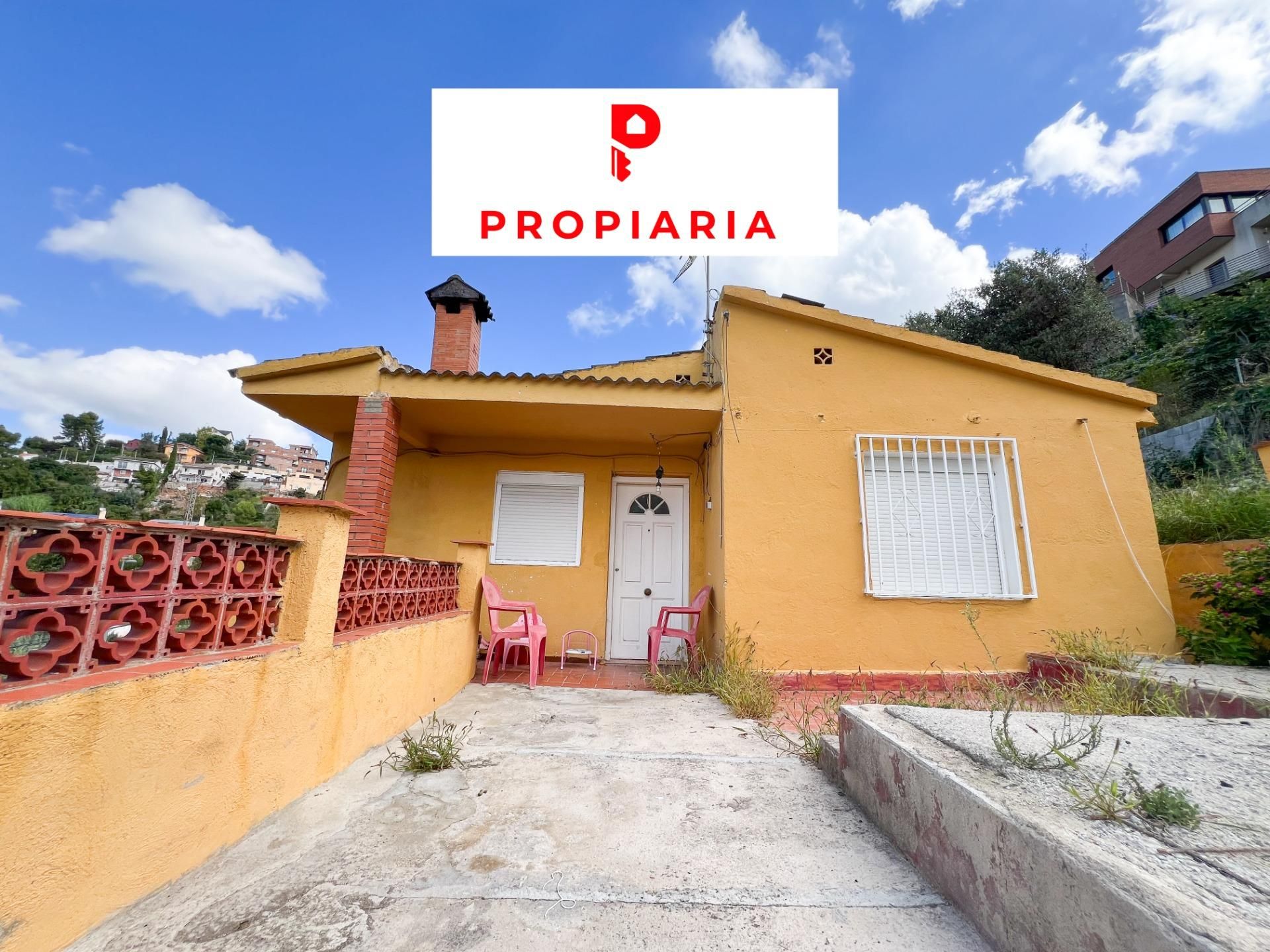 Vista exterior de Casa o chalet en venta en Vallirana con Calefacción, Jardín privado y Terraza