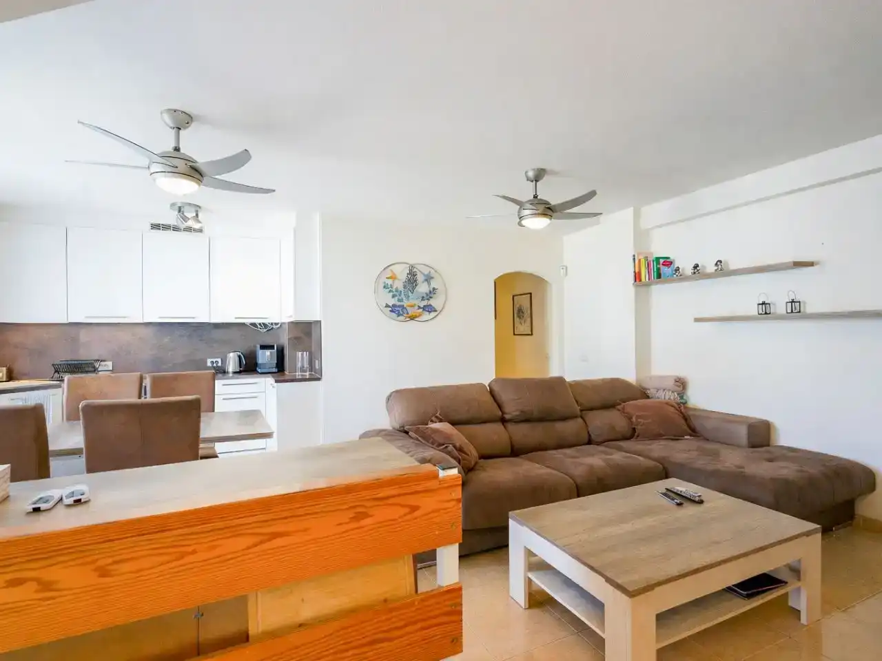 Living room of Flat for sale in Guía de Isora  with Balcony