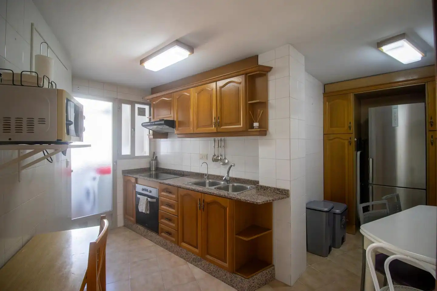 Kitchen of Flat for share in Valencia  with Air Conditioner and Furnished
