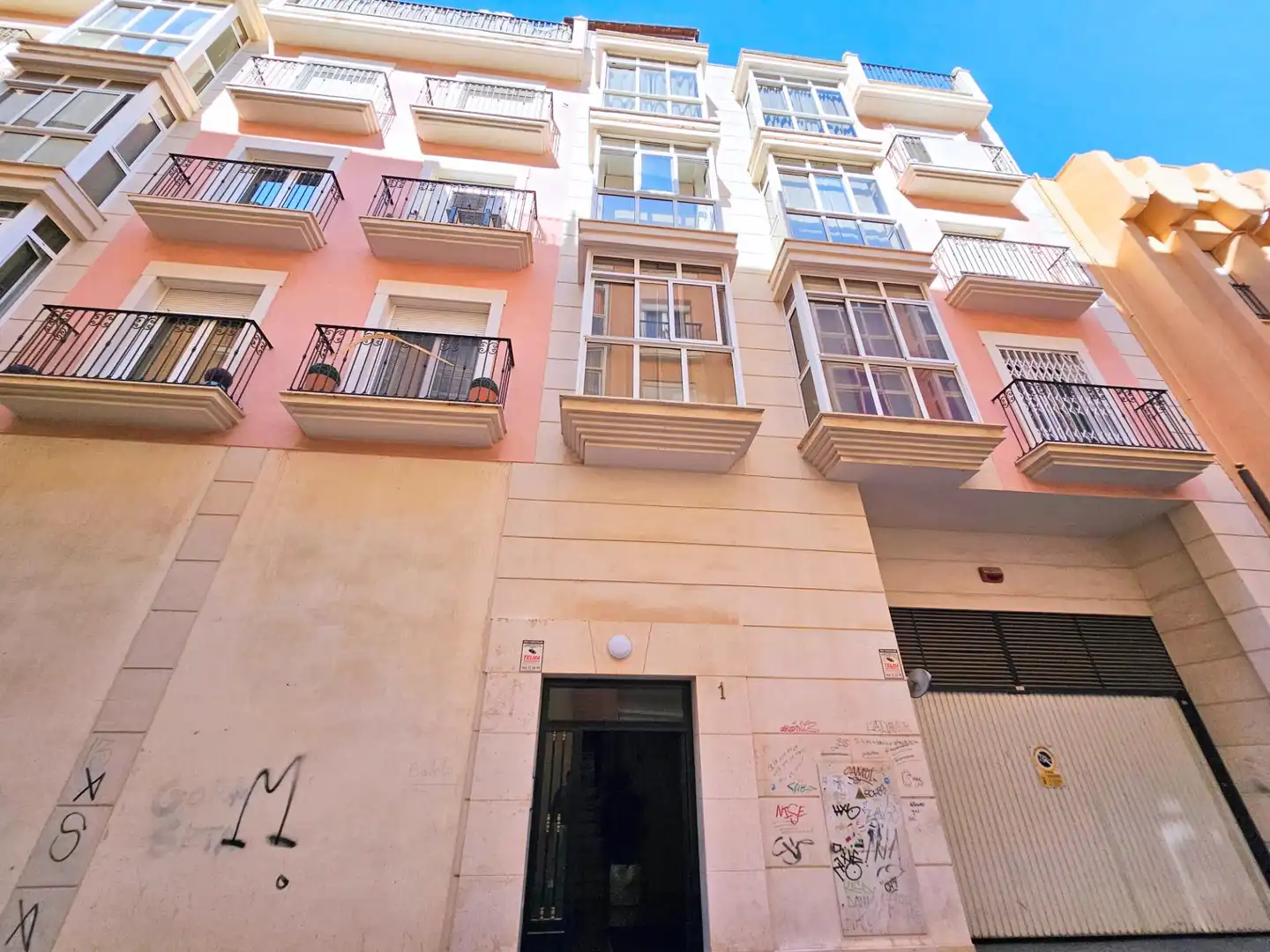 Exterior view of Flat for sale in Cartagena  with Air Conditioner, Parquet flooring and Terrace