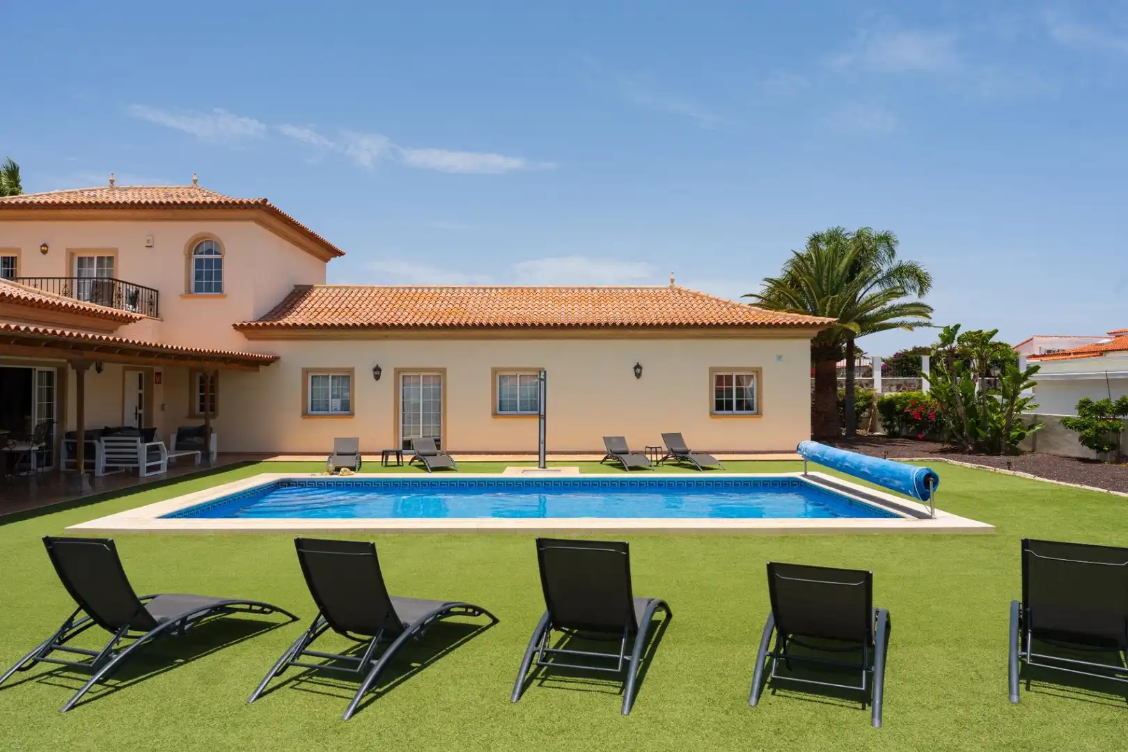 Swimming pool of Houses for sale in San Miguel de Abona  with Air Conditioner, Private garden and Terrace