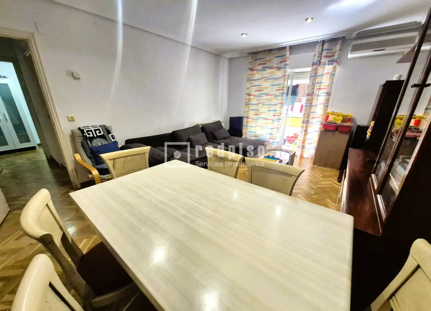 Sala de estar de Piso en venta en Parla con Aire acondicionado, Calefacción y Jardín privado