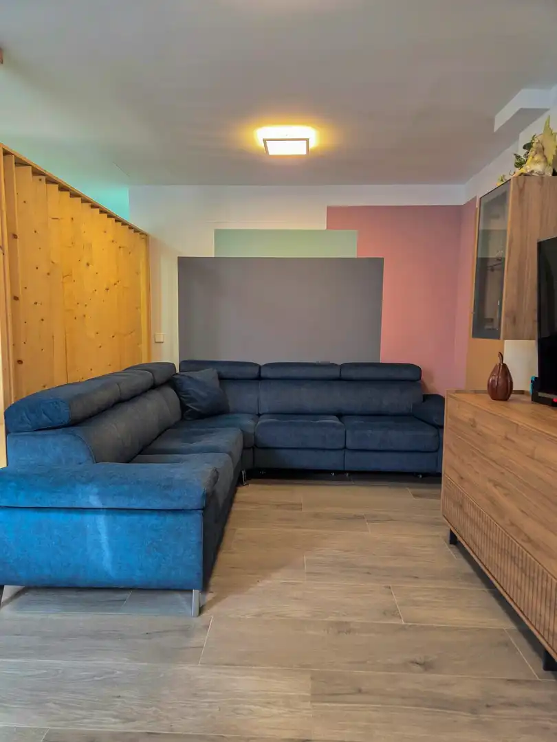 Wohnzimmer von Haus oder Chalet zum Verkauf in Torrent mit Klimaanlage, Privatgarten und Abstellraum
