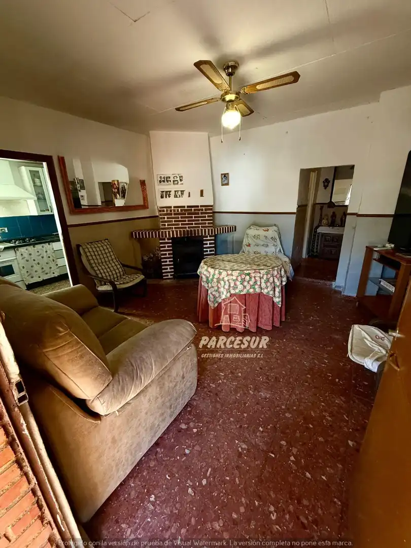Wohnzimmer von Country house zum Verkauf in Almodóvar del Río mit Abstellraum