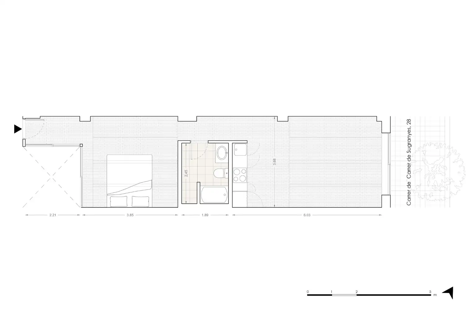 Apartamento en venta en Barcelona con Aire acondicionado, Calefacción y Parquet