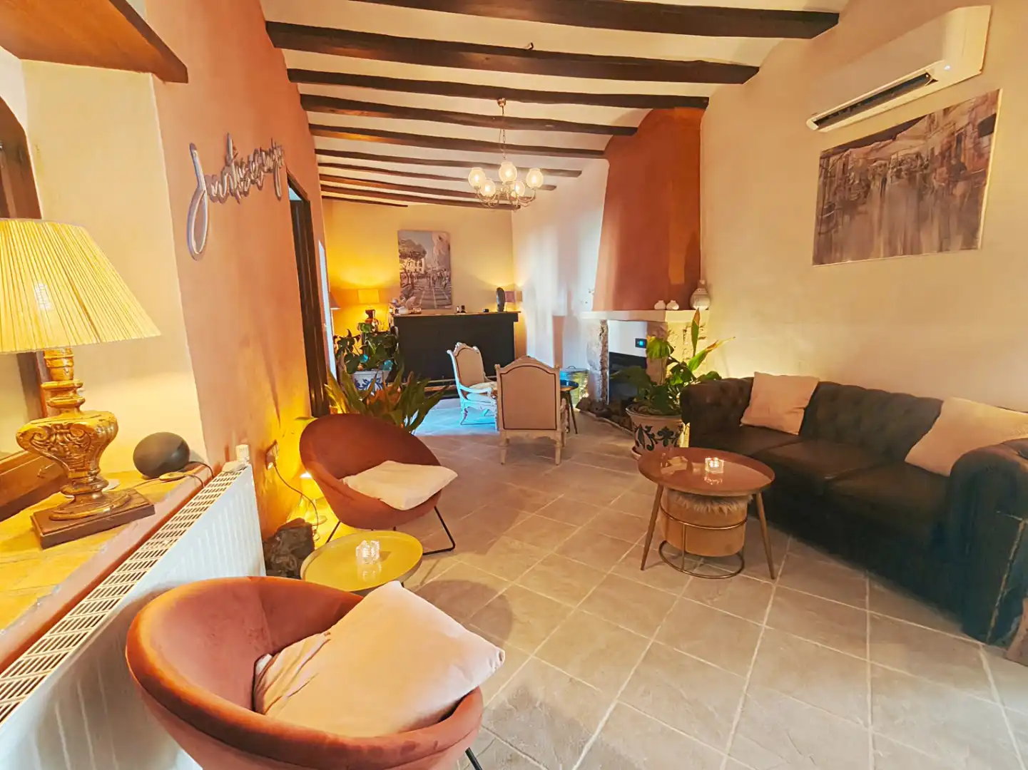 Sala de estar de Edificio en venta en La Vall de Gallinera
