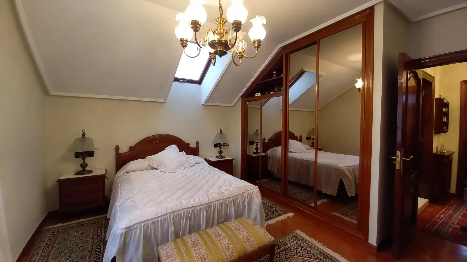 Bedroom of Houses for sale in Castrillón  with Heating, Private garden and Parquet flooring