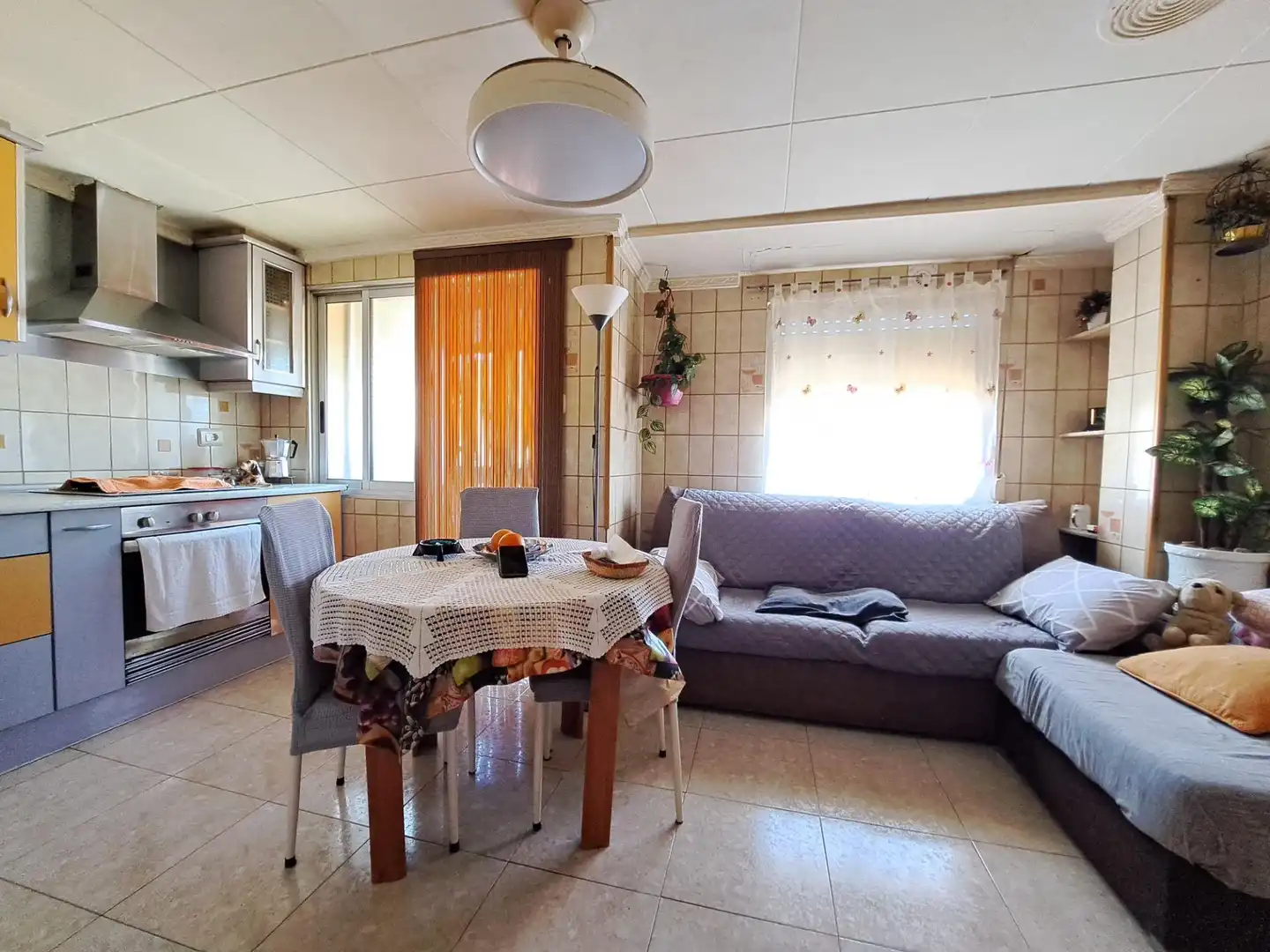 Sala d'estar de Pis en venda en Alzira amb Aire condicionat, Traster i Balcó