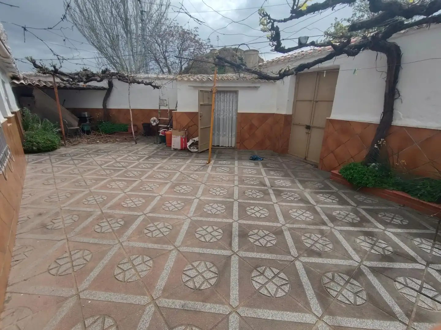 Terrassa de Casa o xalet en venda en Guadix amb Moblat