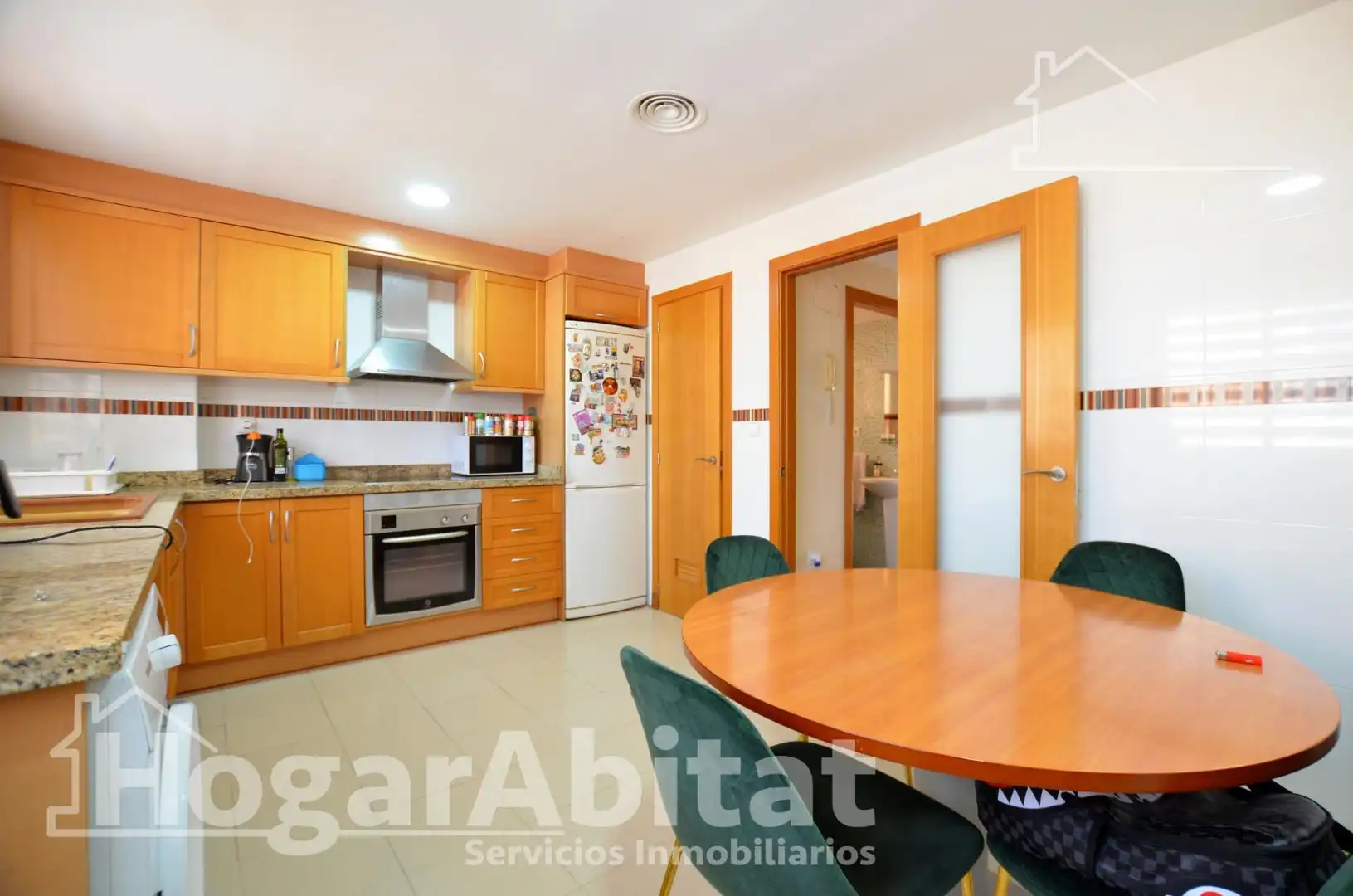 Cocina de Casa adosada en venta en Favara con Terraza, Trastero y Balcón