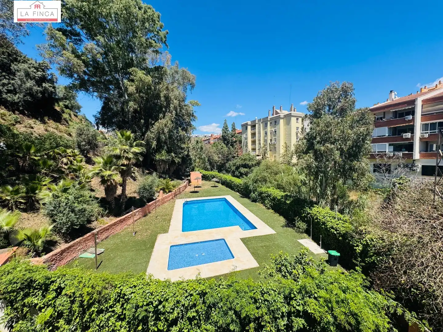 Jardí de Pis en venda en Málaga amb Aire condicionat, Parquet i Piscina comunitària
