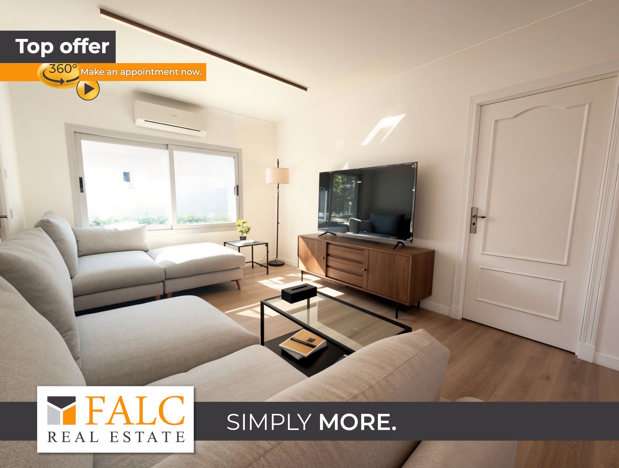 Sala d'estar de Apartament de lloguer en  Palma de Mallorca amb Jardí privat