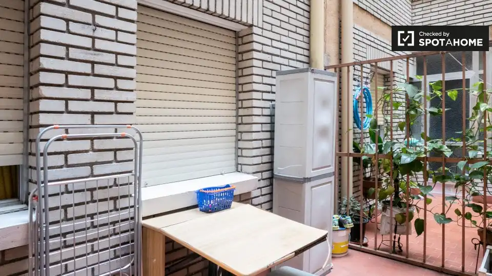 Terraza de Piso de alquiler en Alcalá de Henares con Aire acondicionado, Calefacción y Amueblado