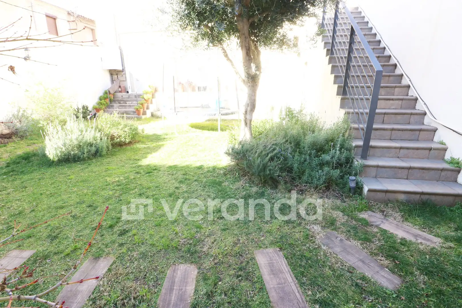 Jardí de Casa adosada en venda en Ripollet amb Aire condicionat, Calefacció i Parquet