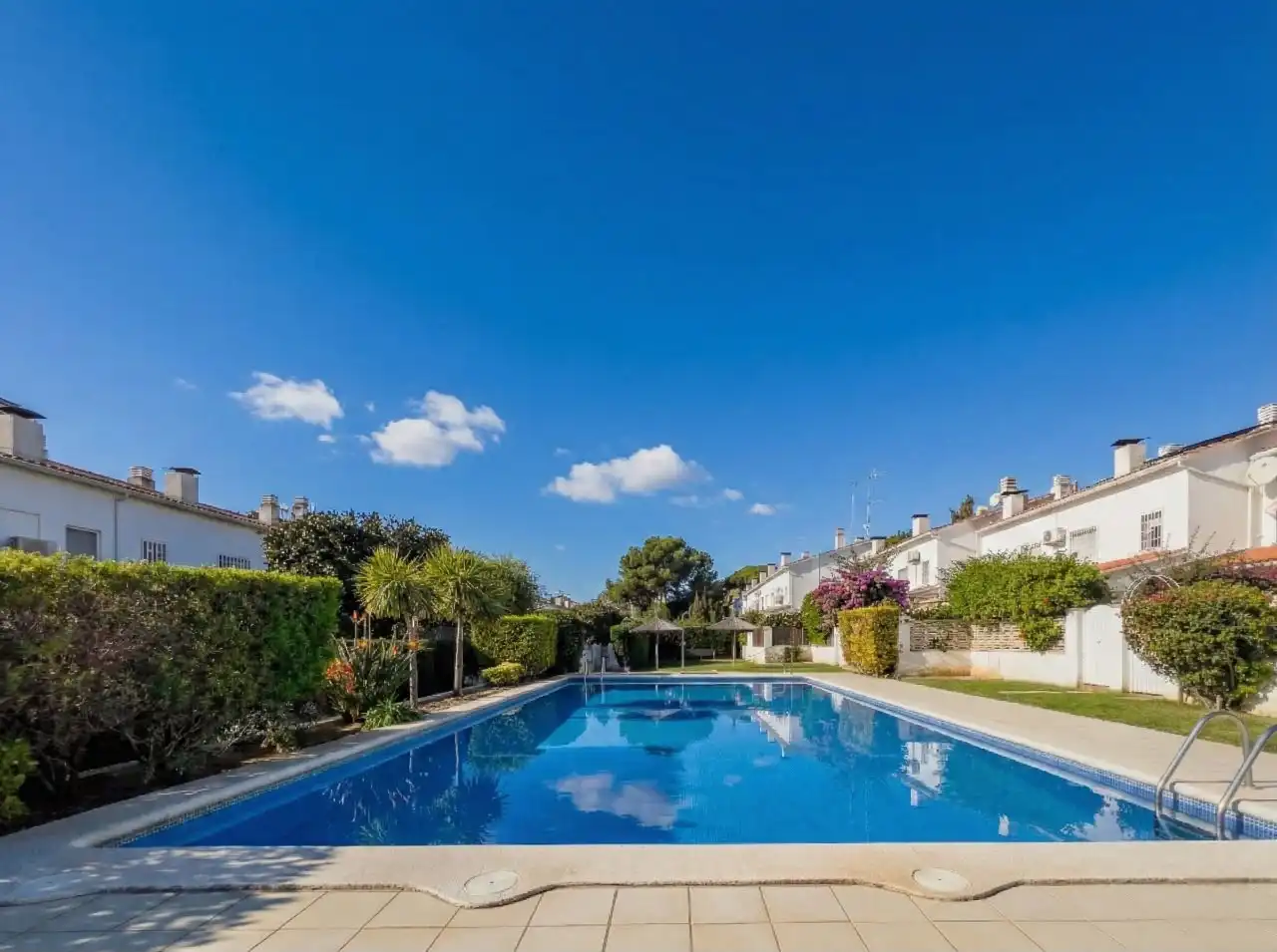 Swimming pool of Detached homes for sale in Castelldefels