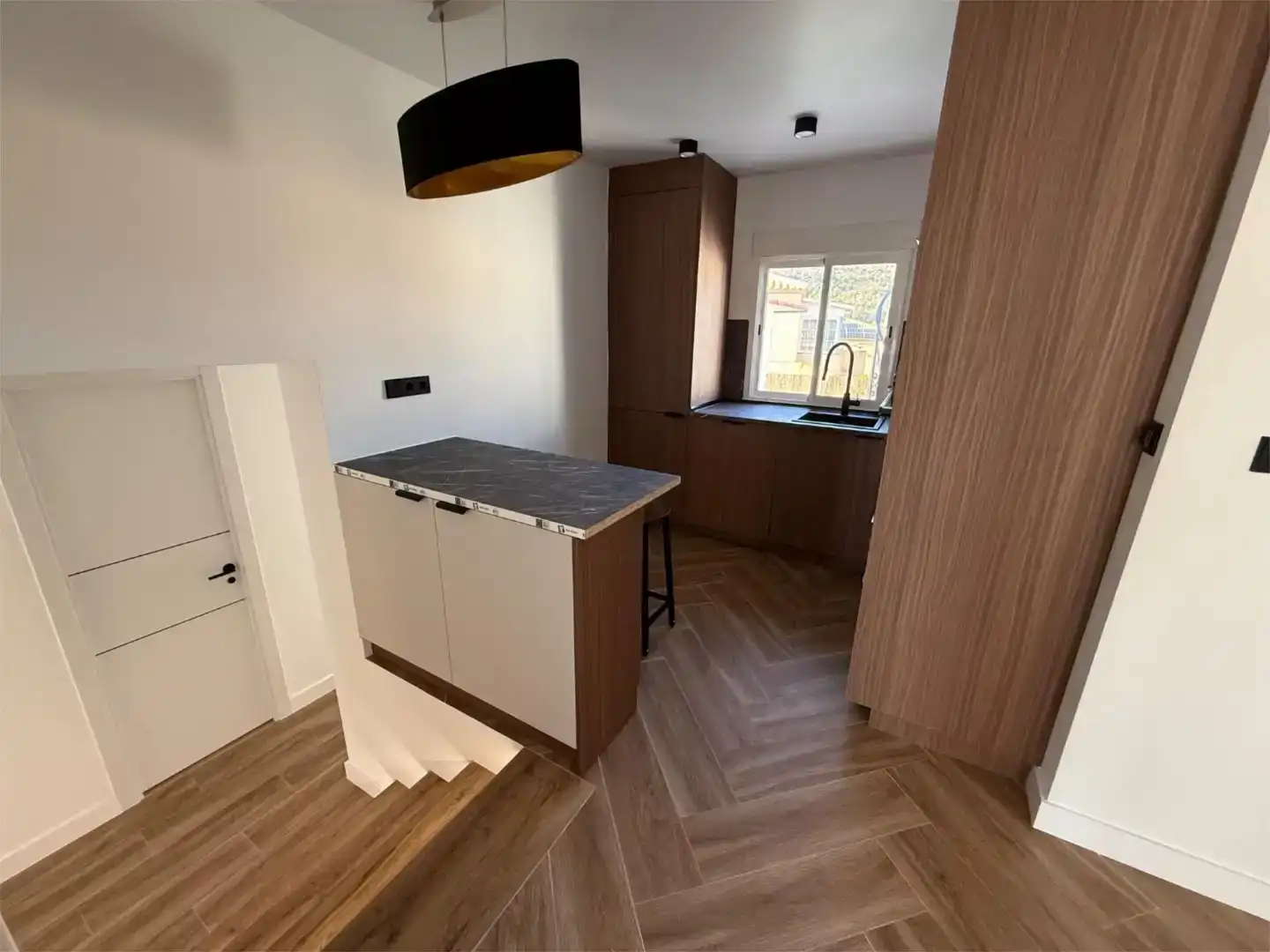 Cocina de Casa o chalet en venta en La Nucia con Aire acondicionado, Jardín privado y Parquet